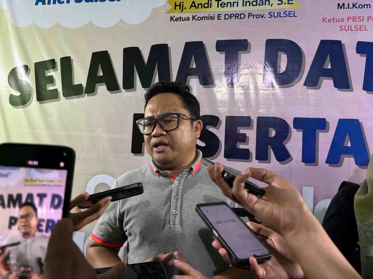 Ketua KONI Sulsel Darmawansyah Muin.